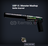 USP-S Monster Mashup Battle Scarred