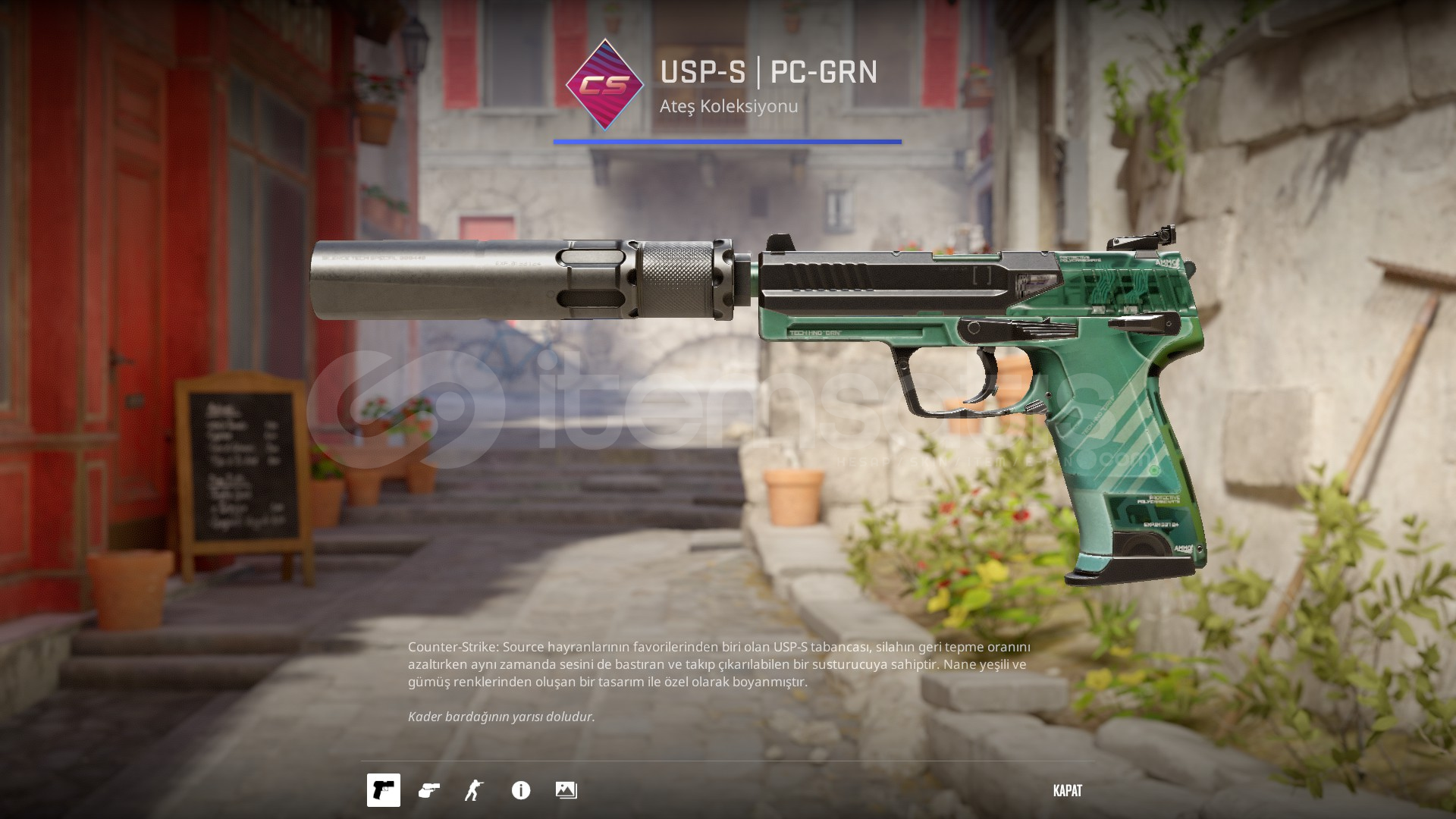 USP-S | PC-GRN USP-S | PC-GRN