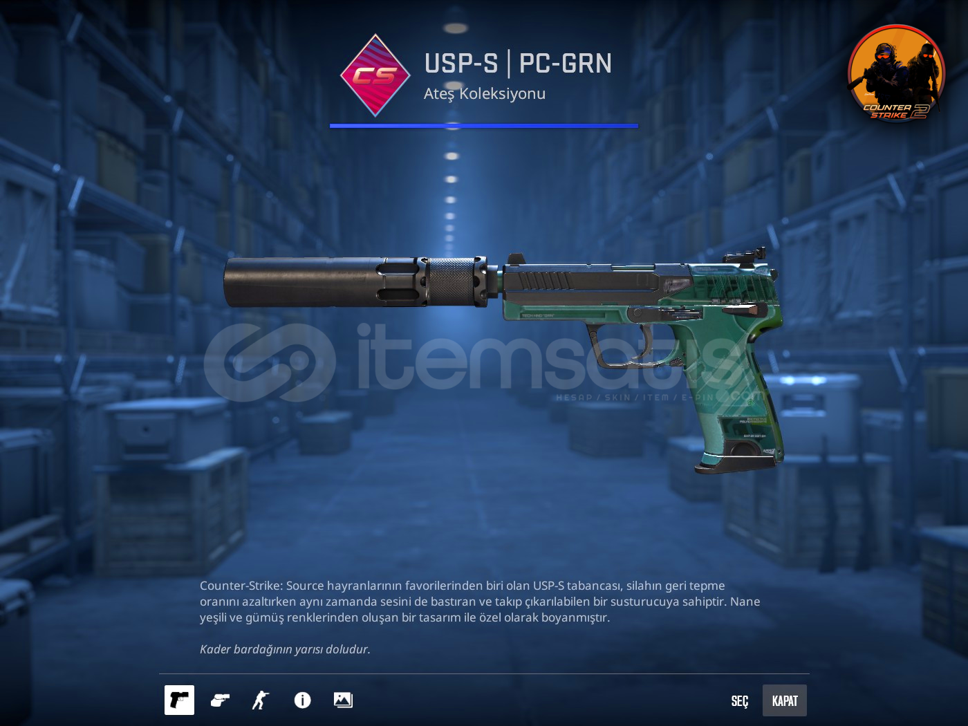 ⚡USP-S | PC-GRN ⚡USP-S | PC-GRN