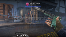 USP-S | PC-GRN GÖREVDE KULLANILMIŞ