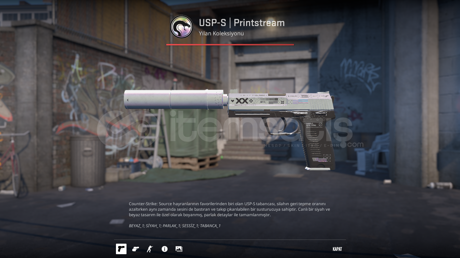 ⭐️USP-S Printstream 0.21 FLOAT! (FT) ⭐️ ⭐️USP-S Printstream 0.21 FLOAT! (FT) ⭐️