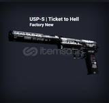 USP-S Ticket to Hell Factory New