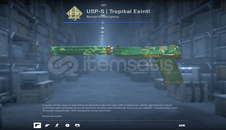USP-S | Tropikal Esinti GÖREVDE KULLANILMIŞ