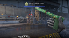 USP-S | Tropikal Esinti GÖREVDE KULLANILMIŞ 