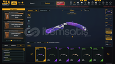 USTURA MOR ATEŞ DESEN