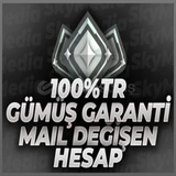 UVIP 100TR GÜMÜŞ GARANTİ MAİL DEĞİŞEN HESAP