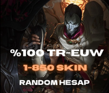 ⭐ [TREUW 1-850 SKİN RANDOM HESAP ]⭐