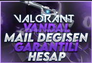 %100 VANDAL SKİN GARANTİLİ HESAPLAR