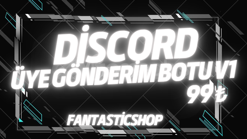 Discord Üye Send Bot (Üye satışları için) Discord Üye Send Bot (Üye satışları için)