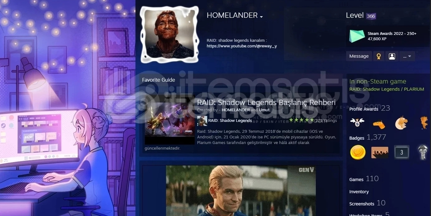 ÜYE - STEAM - 1300 üye - GRUP üyesi ÜYE - STEAM - 1300 üye - GRUP üyesi