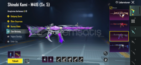 Uygun fiyata yükseltilir m416lı hesap