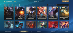 Uyguna 136 kostümlü 104 karakterli