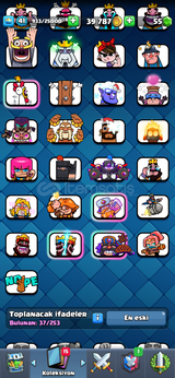 Uyguna clash royale hesabı