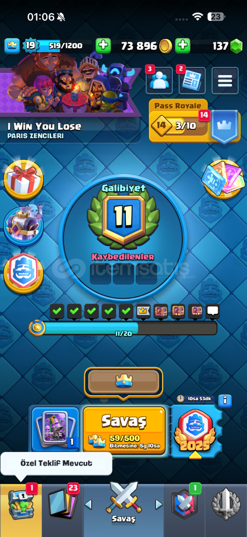 UYGUNA CRL 10 GALIBIYET