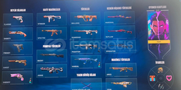 Uyguna Dop Dolu Valorant Hesabı