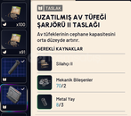 Uzatılmış Av Tüfeği Sarjörü ll Taslağı 