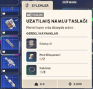 UZATILMIŞ NAMLU TASLAK - BLUEPRINT