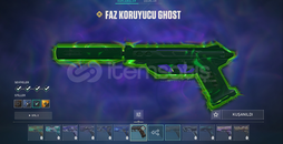 uzaylı avcısı bıçak ve faz koruyucu ghost hesap