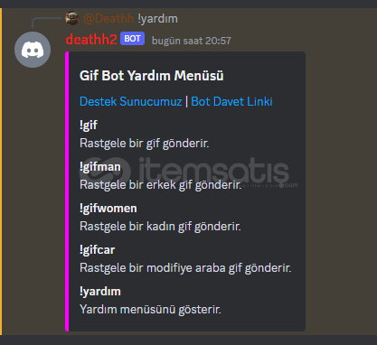 V13 GİF BOTU ALTYAPISI ! KAMPANYA ! V13 GİF BOTU ALTYAPISI ! KAMPANYA !