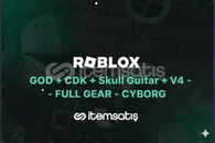 V4 FULL GEAR - CYBORG GOD + CDK + SKULL GUITAR