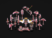 Valentine pack & star V1 | Model
