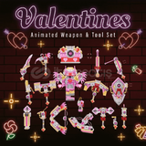 ⭐ Valentines Animated Weapon And Tool Set ⭐