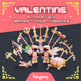 ⭐ Valentines Animated Weapons & Tools Set