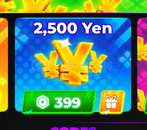 Valleyball Legends 2500 Yen 