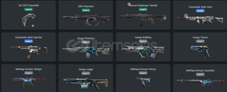 VALO CHAMP KARAMBİT YÜKSELEN EFSANE AHRİLİ ÇAR