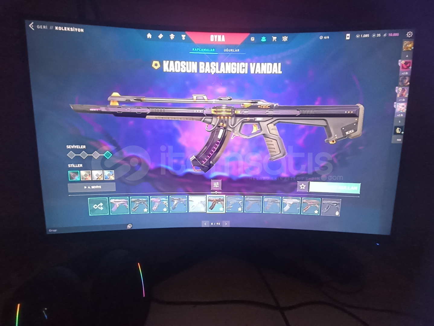Valo hesap 7.000 Valo hesap 7.000