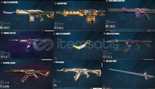 VALO LOL WR ÜÇÜ Bİ ARADA 7 ANİMASYONLU 2 BİCAK