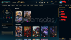 valo ve lol hesabı 8000 yatırılmıs