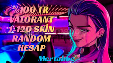 ⭐Valoran 1-120 skinli efsanevi hesap⭐
