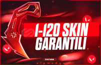 ⭐VALORANT 1-120 SKİN RANDOM HESAP [TR]⭐