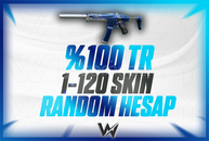VALORANT 1-120 SKIN KALITELII RANDOM HESAP!!!