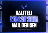 ⭐VALORANT 20-120 SKIN GARANTİLİ MAİL DEĞİŞEN⭐