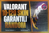 ⭐VALORANT 10-120 SKİN RANDOM HESAP⭐