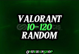 ⭐Valorant 10-120 Skinli Random Hesaplar!