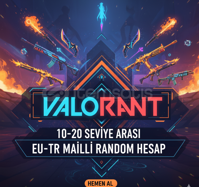 ???? VALORANT: 10-20 Seviye EU/TR Mailli Hesaplar ???? VALORANT: 10-20 Seviye EU/TR Mailli Hesaplar