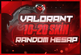 ⭐VALORANT 10-20 SKİN RANDOM HESAP [KALİTELİ]⭐