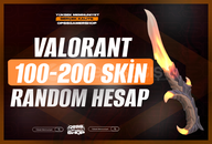 ⭐Valorant 100-200 Skin Garantili Random Hesap ⭐