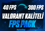 VALORANT %100 ETKİLİ FPS BOOST PACK