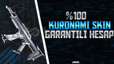 %100TR VALORANT KURONAMİ GARANTİLİ RANDOM HESAP
