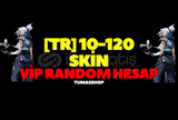 ⭐VALORANT TR 10-120 SKIN VİP RANDOM HESAP⭐