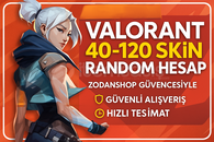 VALORANT 40-120 SKİN GARANTİ HESAPLAR!!