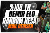 %VALORANT %100 TR MAİL DEĞİŞEN DEMİR HESAP!
