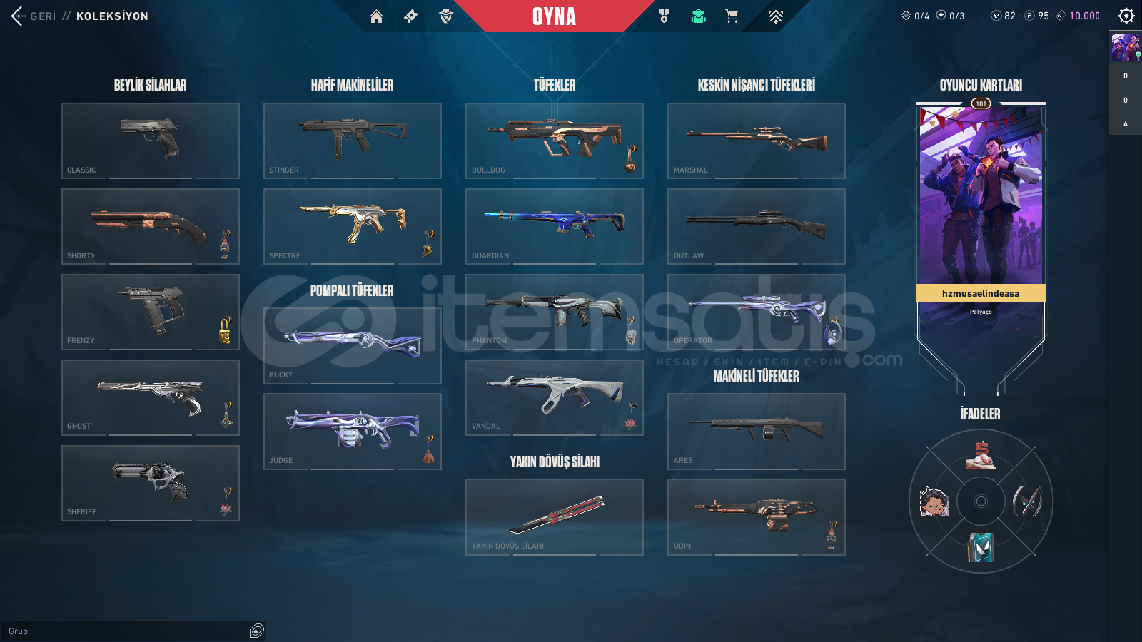 VALORANT 101LVL KELEPİR TR HESAP VALORANT 101LVL KELEPİR TR HESAP