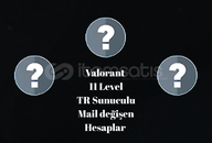  Valorant 11 Level Mail Değişen Random Hesap