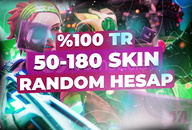 VALORANT 50-180 SKİN %100 TR VALORANT 50-180 SKİN %100 TR