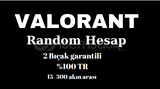 VALORANT 15-300 skin bıçak garantili %100 tr 